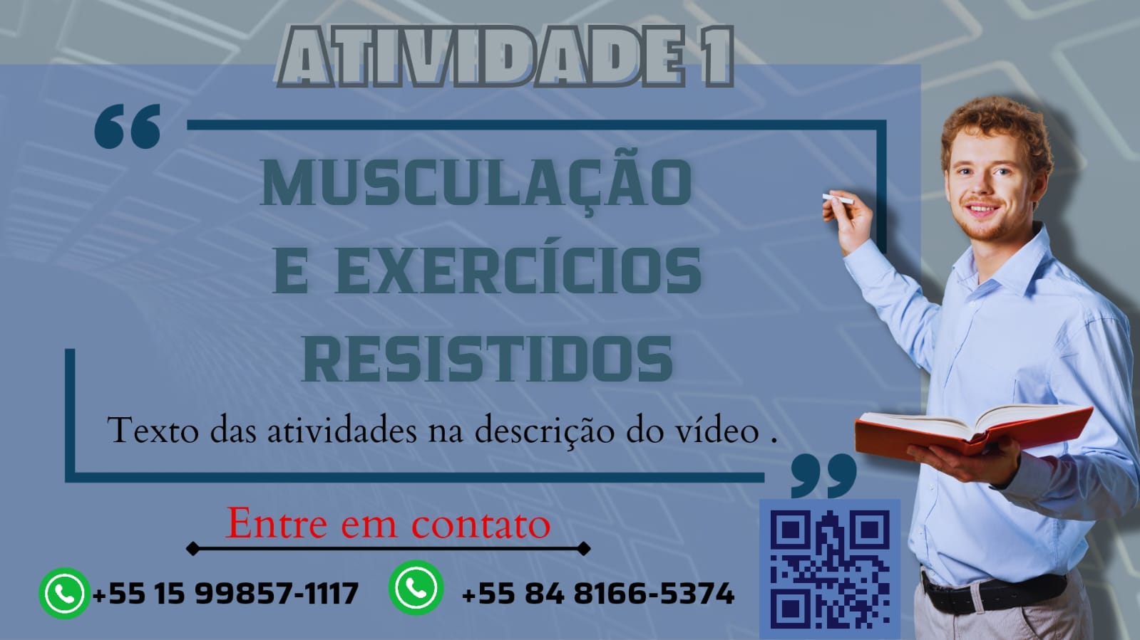 Quando submetemos um   indivíduo a um programa de exercícios resistidos,  a depender da  forma como as variáveis do   treinamento são  organizadas, podemos promover  um aumento da   força  muscular, da  potência muscular, da resistência de  força  ou  mesmo um  aumento  do volume muscular, isto  é, uma  hipertrofia dos músculos estimulados