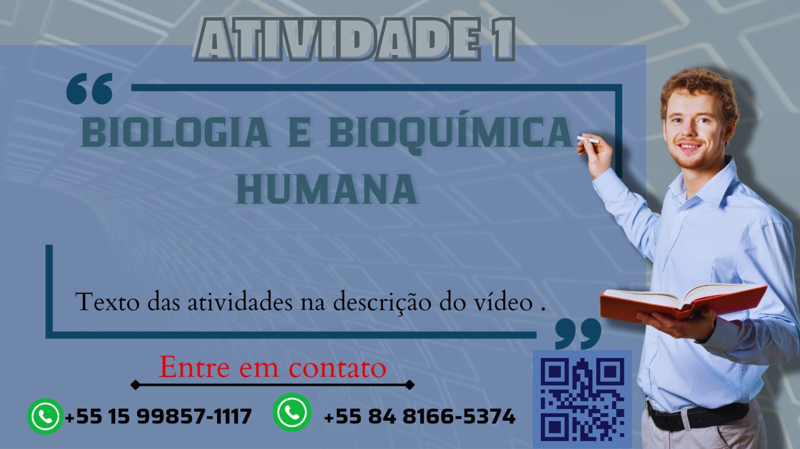 O ATP (Adenosina Tri-fosfato) é descrito como uma “moeda energética”, por ser a molécula que fornece a energia necessária para que ocorra o trabalho celular.