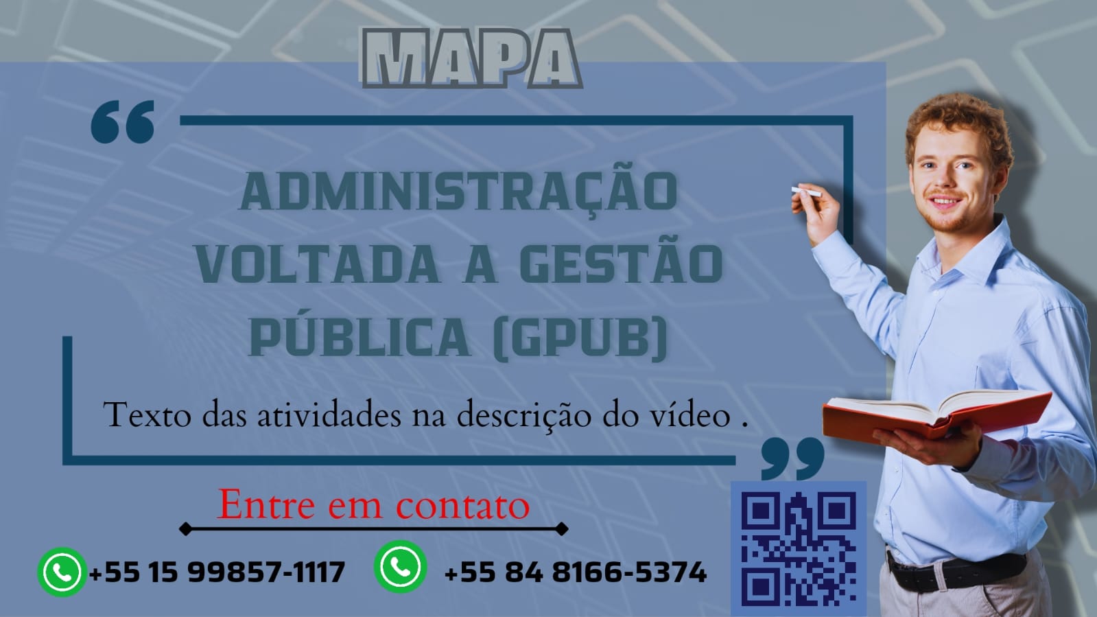 O Estado busca desenvolver de forma eficiente os serviços públicos por meio de uma governança transparente e participativa.