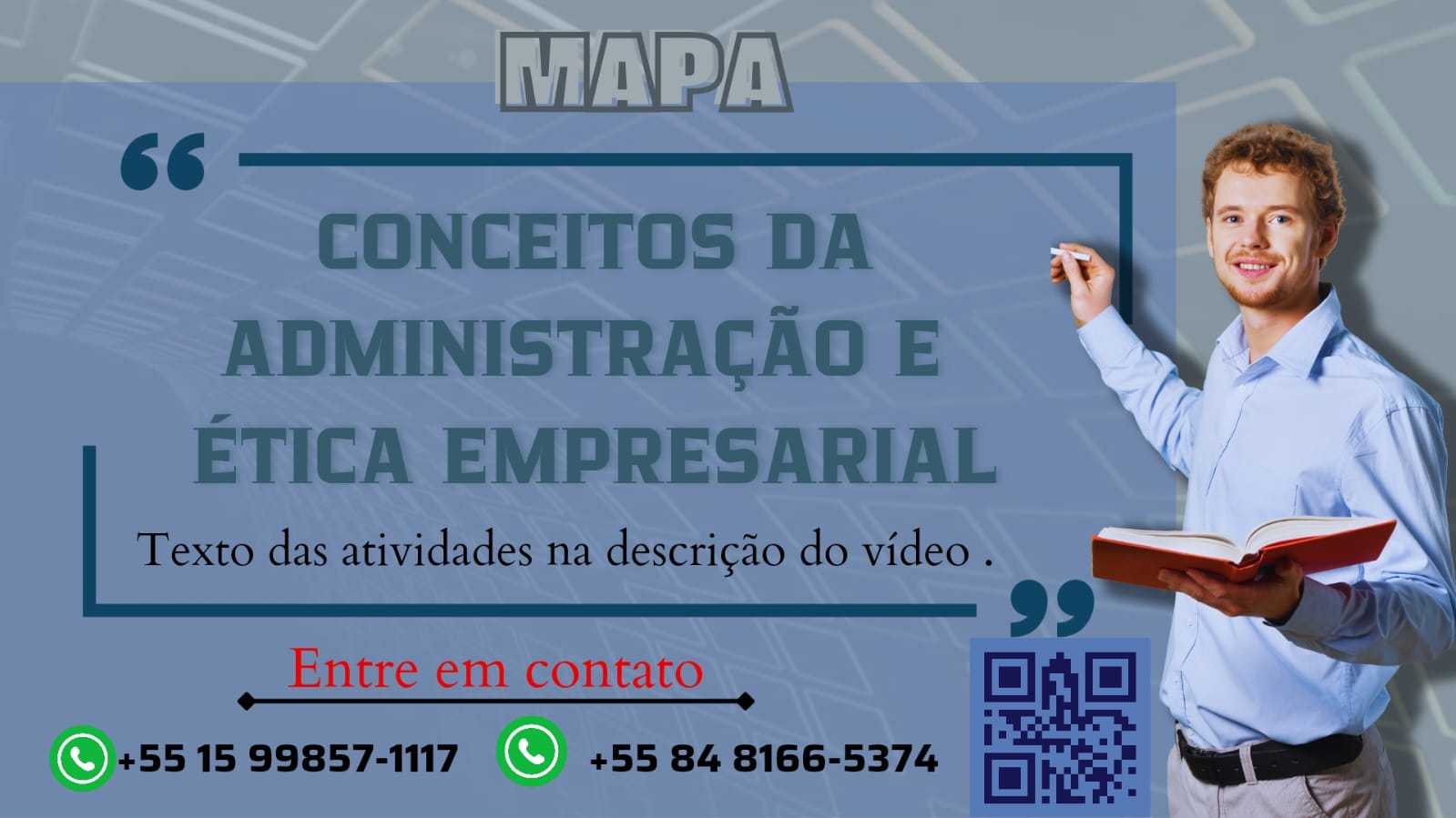 MAPA – CONCEITOS DE ADM E ETICA EMPRESARIAL
