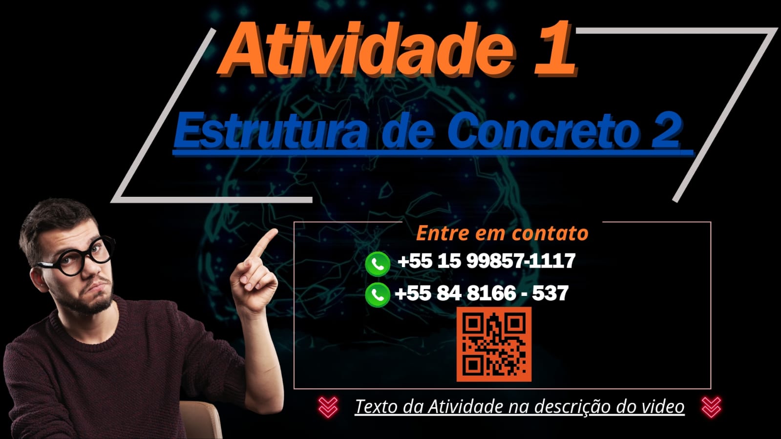 Na seção de uma viga, temos a solicitação de tensões de compressão e tração.