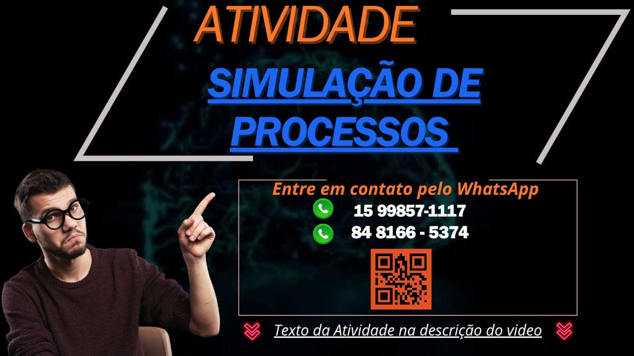 Em uma rua movimentada, há uma lavanderia tradicional, onde todos os dias consumidores chegam para lavar suas roupas seguindo uma distribuição exponencial de 4 clientes/hora.