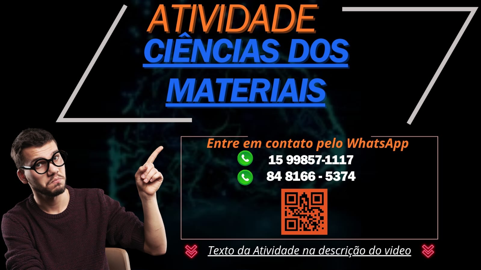 ATIVIDADE 1 – CIÊNCIAS DOSMATERIAIS – 54/2024