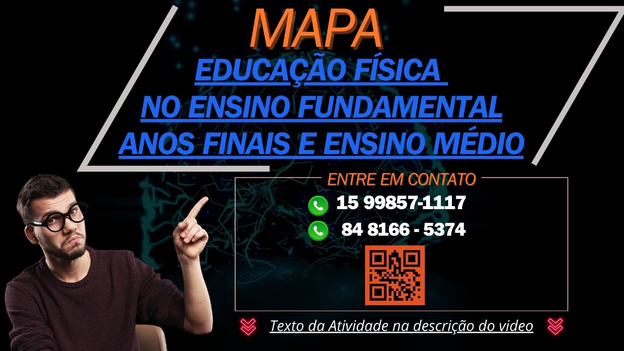 O tema base deve compreender uma unidade temática da Educação Física (unidade II do livro da disciplina) e deve ser direcionado a uma série do Ensino Médio