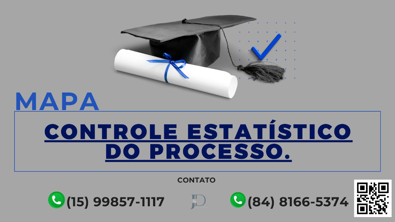 MAPA – CONTROLE ESTATÍSTICO DO PROCESSO – 51/2025