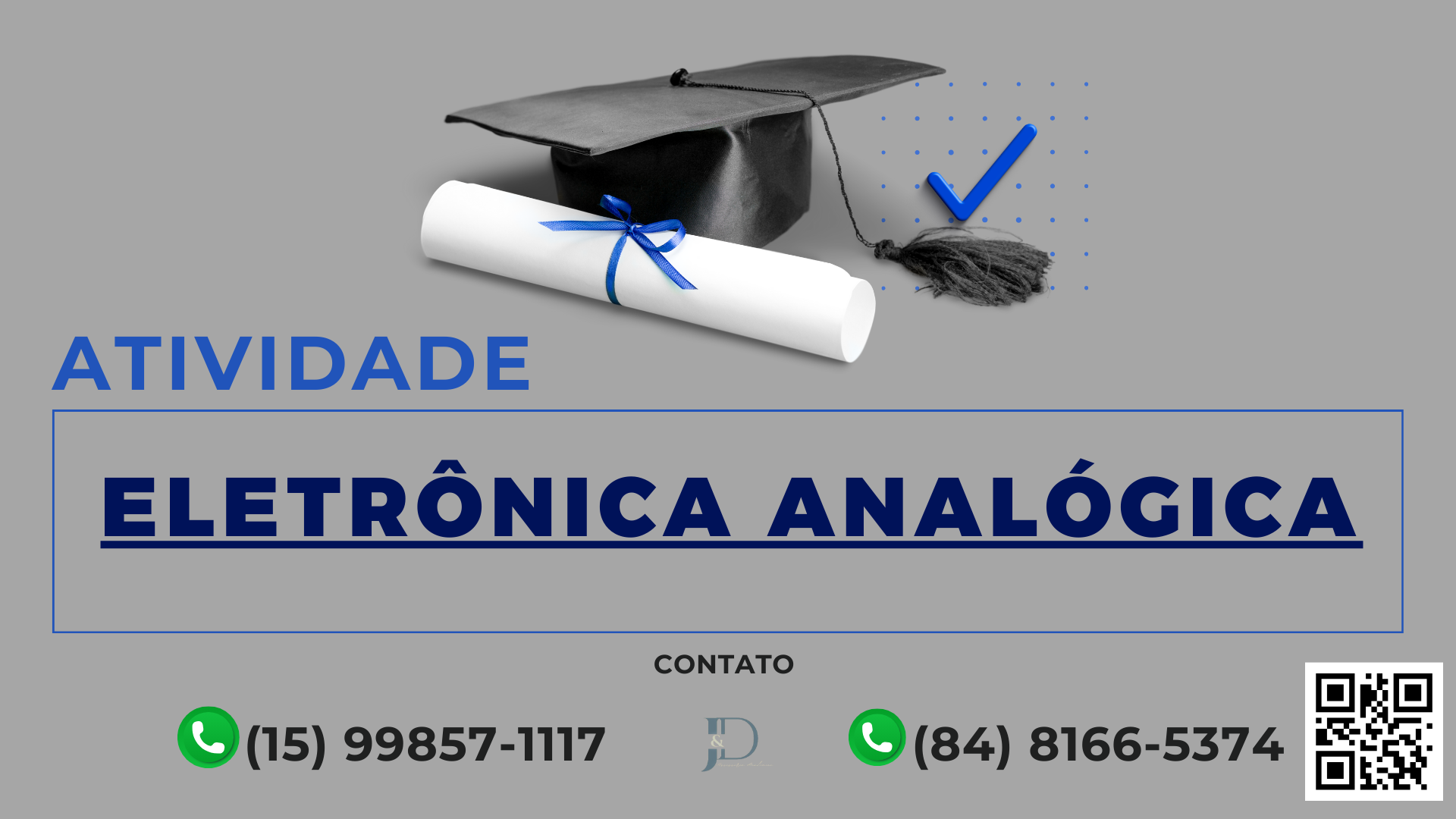 ATIVIDADE 1- ELETRÔNICA ANALÓGICA