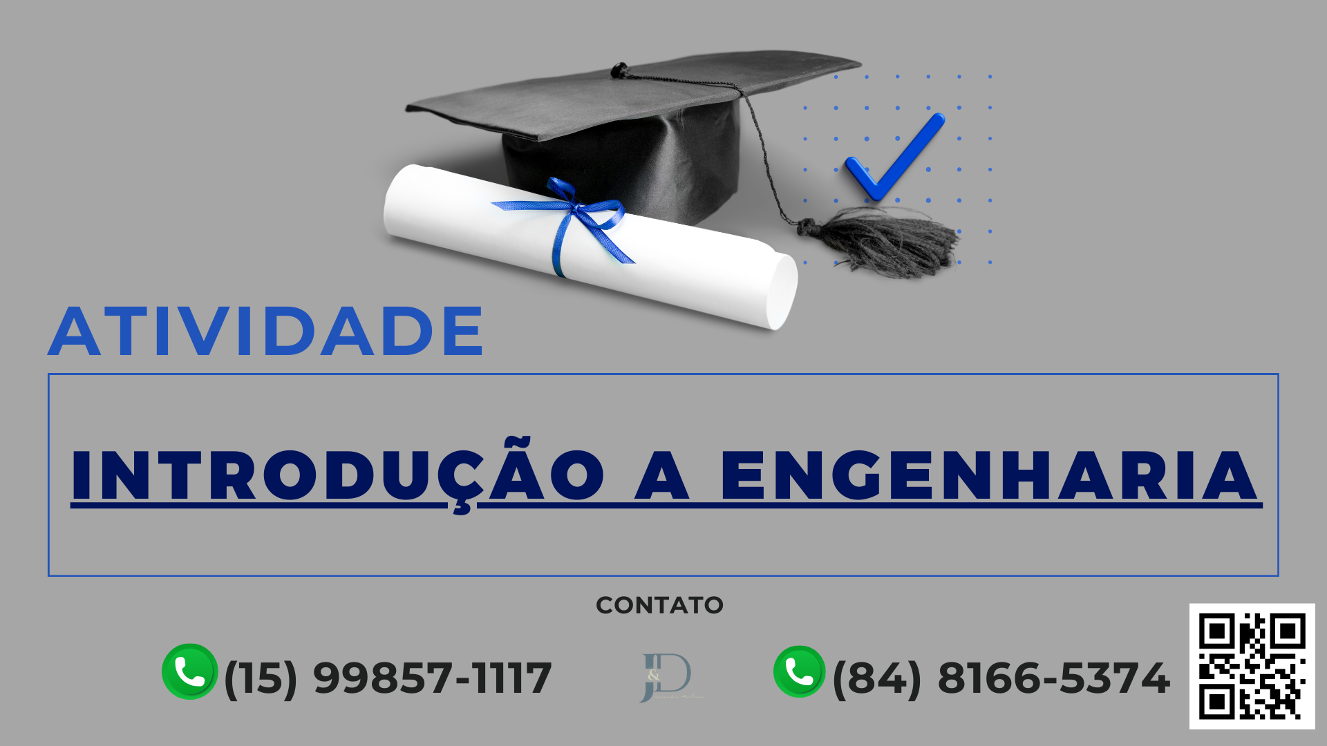 ATIVIDADE 1 – INTRODUÇÃO À ENGENHARIA