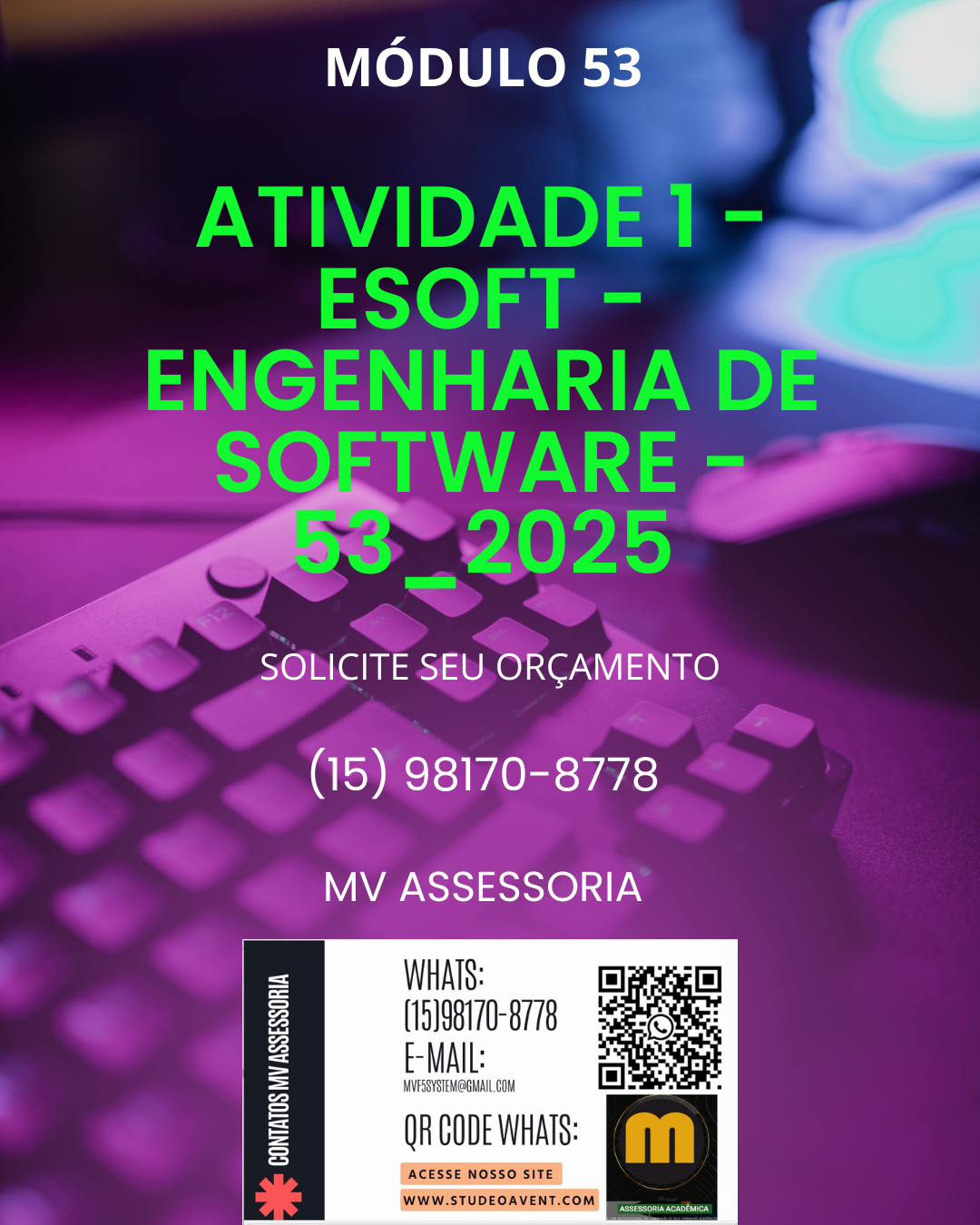 Com base nos conceitos estudados, discorra sobre a importância do planejamento e da definição de objetivos claros na fase inicial de um projeto de software