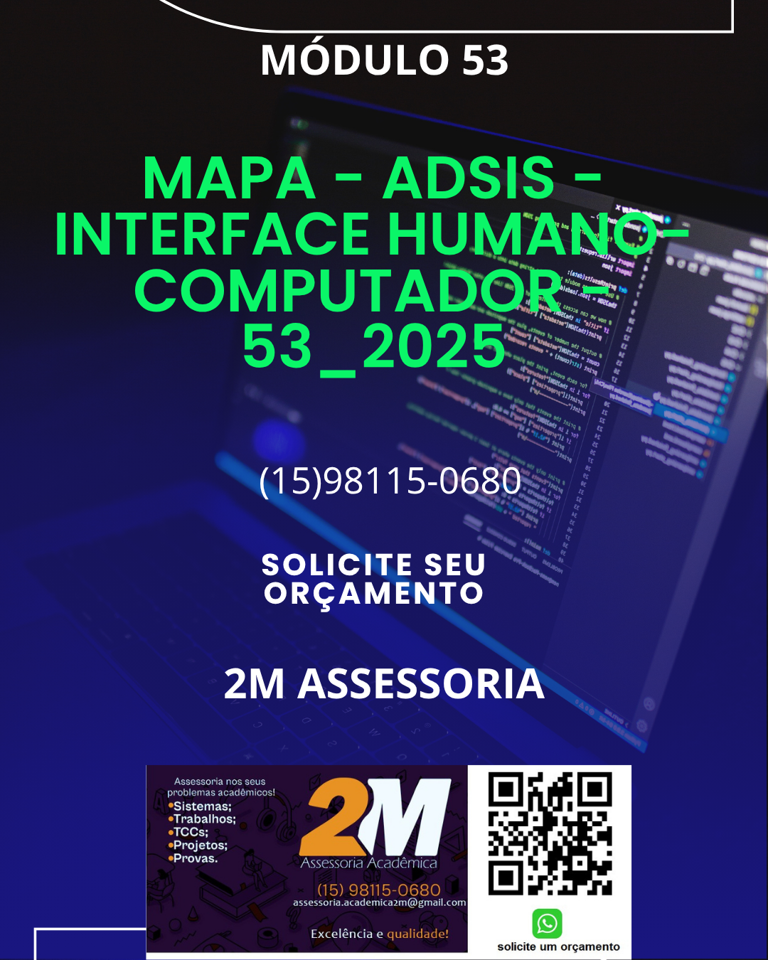 Com base nos requisitos a seguir, crie as telas separadas de cada funcionalidade. O cliente disse que o layout pode seguir sua criatividade