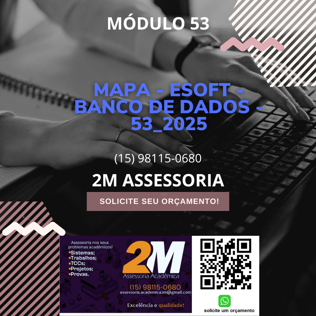 MAPA – ESOFT – BANCO DE DADOS – 53_2025