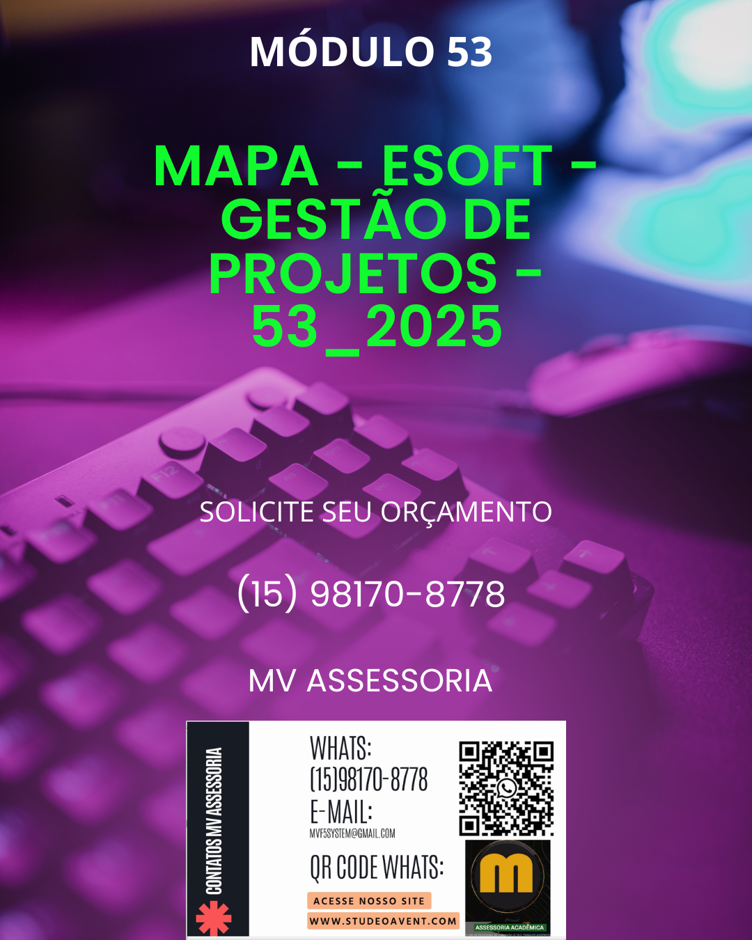 MAPA – ESOFT – GESTÃO DE PROJETOS – 53_2025