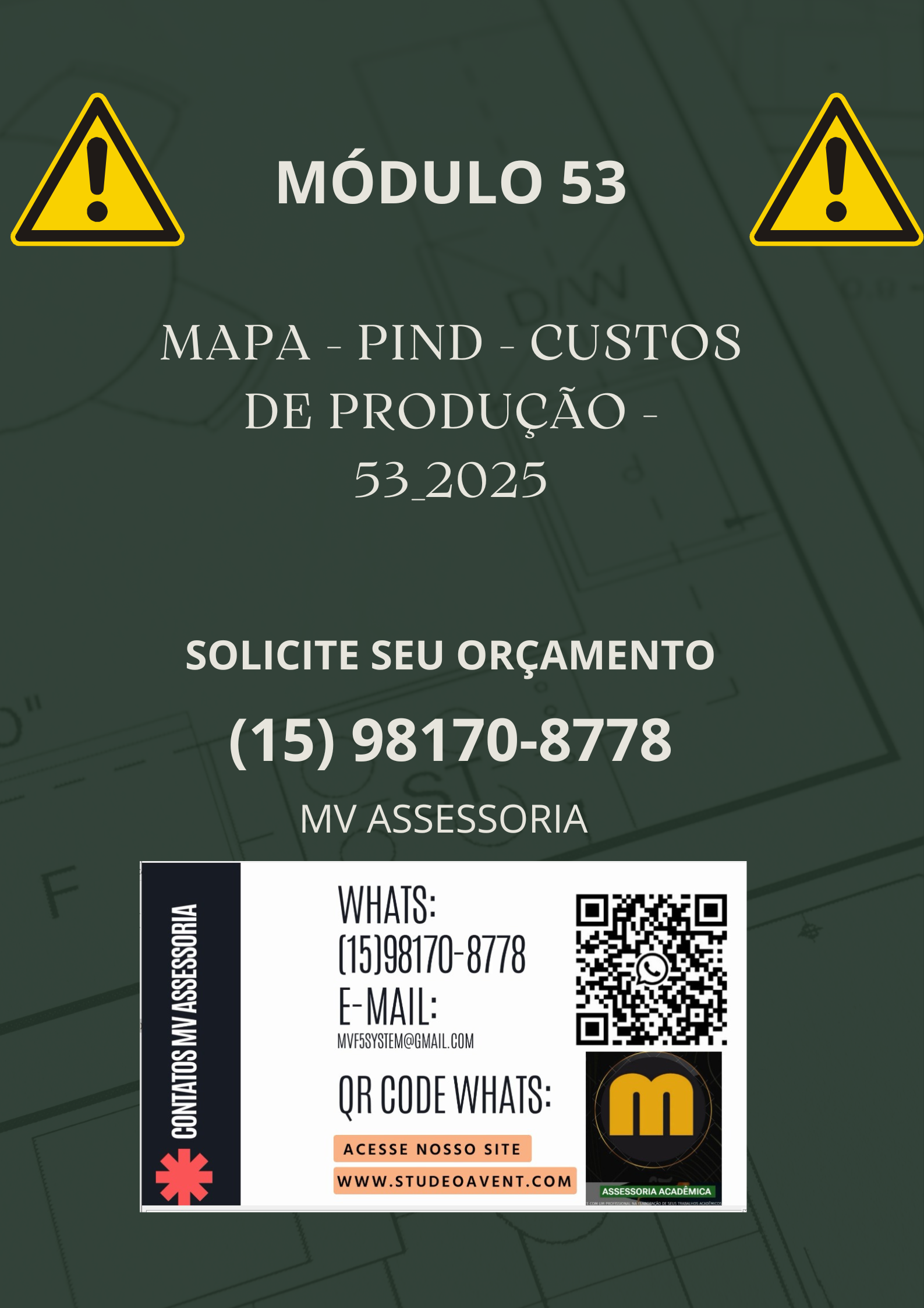 1. Rateio dos custos indiretos entre os departamentos de produção, com base em critérios de rateio como: número de funcionários