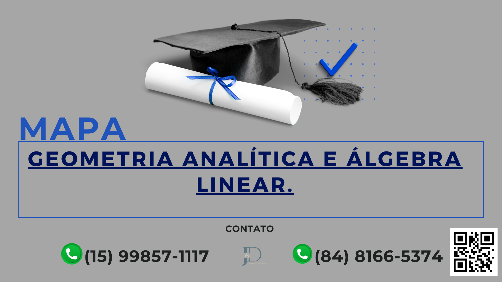 MAPA – GEOMETRIA ANALÍTICA E ÁLGEBRA LINEAR – 53/2025