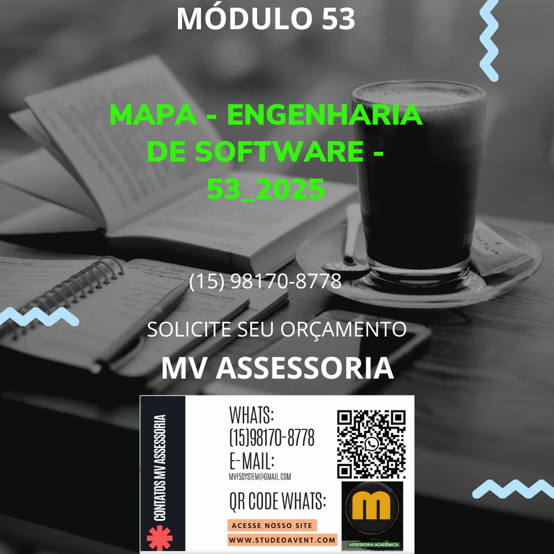Explique como a Engenharia de Software contribui para a organização e o sucesso do projeto, identificando o tipo de software que melhor se aplica ao sistema proposto e justificando sua escolha.
