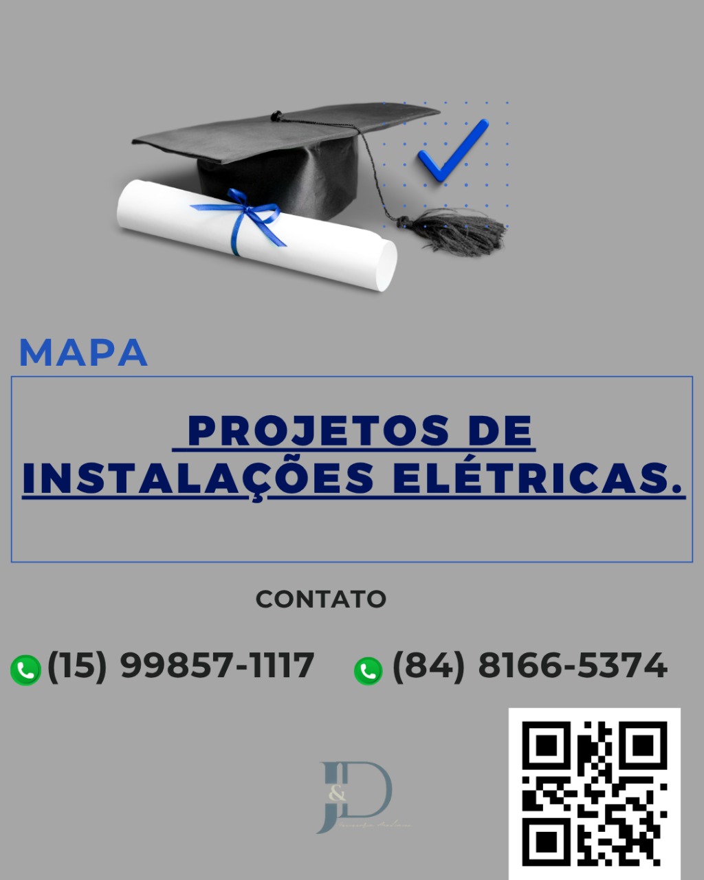 MAPA – PROJETOS DE INSTALAÇÕES ELÉTRICAS – 53/2025
