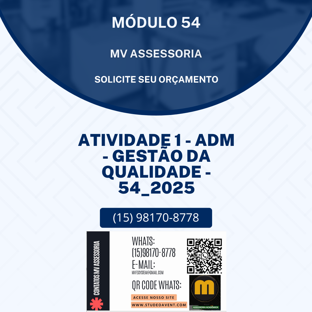 Considerando as discussões feitas na disciplina, explique, em um único texto, o Ciclo PDCA, descrevendo cada etapa (Planejar, Executar, Verificar e Agir),
