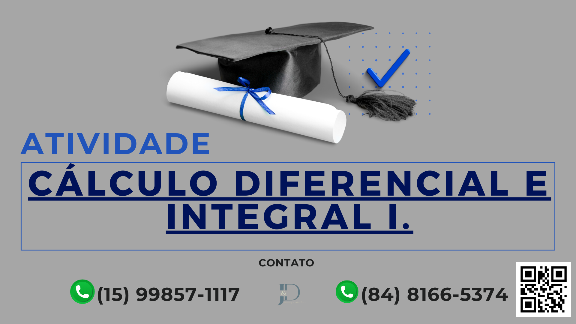 ATIVIDADE 1 – CÁLCULO DIFERENCIAL E INTEGRAL I – 54/2025