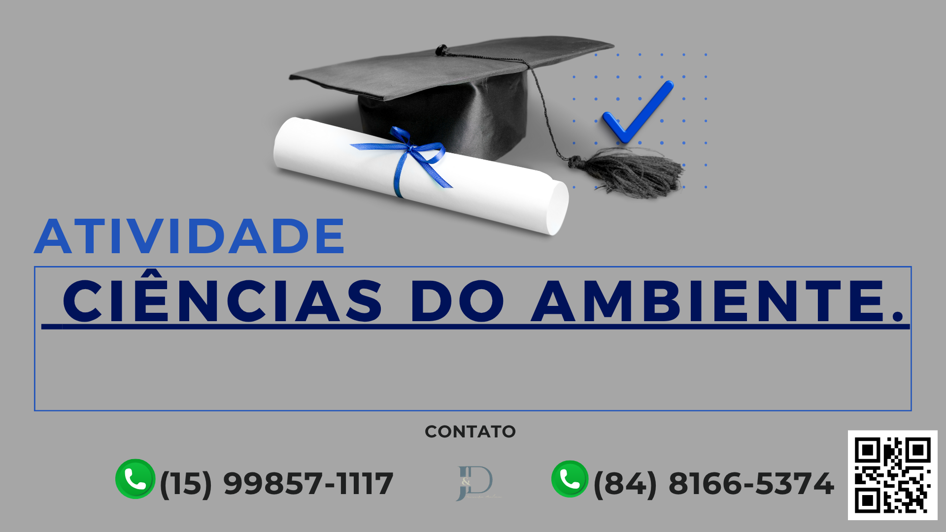 ATIVIDADE 1 – CIÊNCIAS DO AMBIENTE – 54/2025
