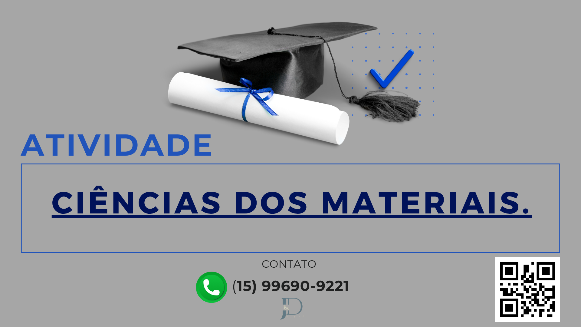 ATIVIDADE 1 – EPROD – CIÊNCIAS DOS MATERIAIS – 54/2025