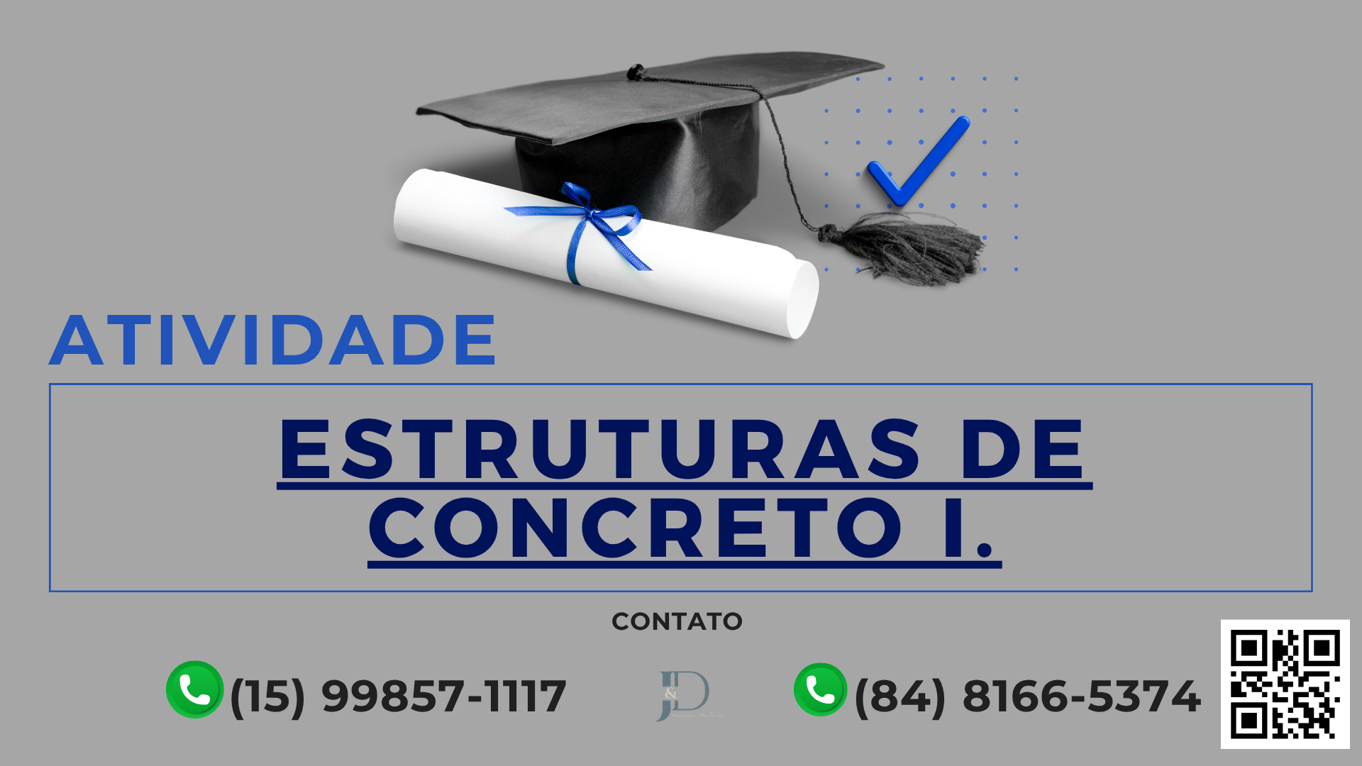 ATIVIDADE 1 – ECIV – ESTRUTURAS DE CONCRETO I – 54/2025