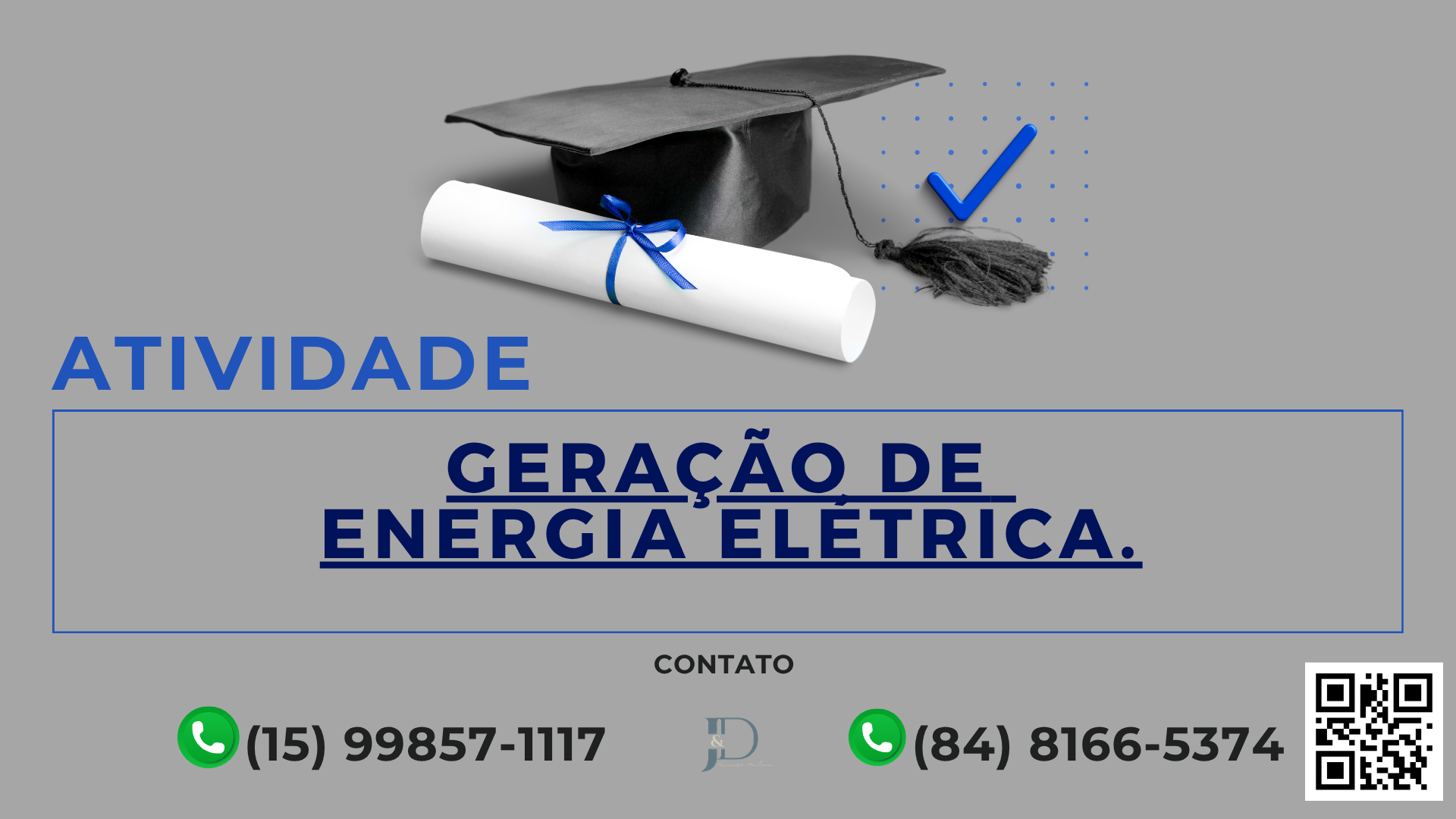 ATIVIDADE 1 – EELE – GERAÇÃO DE ENERGIA ELÉTRICA – 54/2025