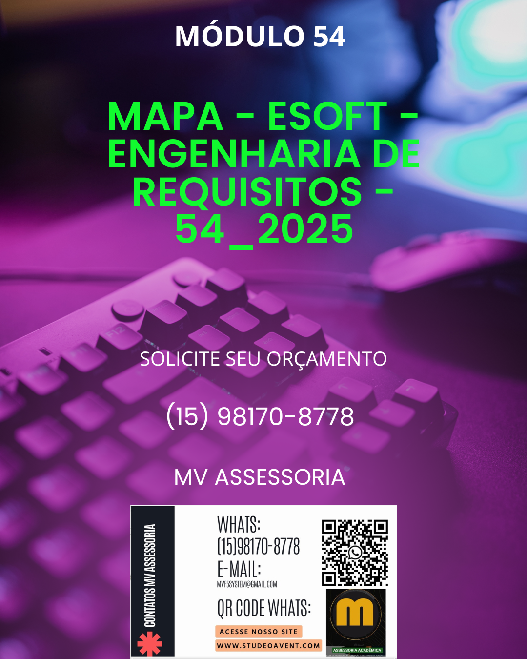 A descrição de pelo menos duas técnicas de levantamento de requisitos que você utilizaria neste caso, justificando sua escolha.