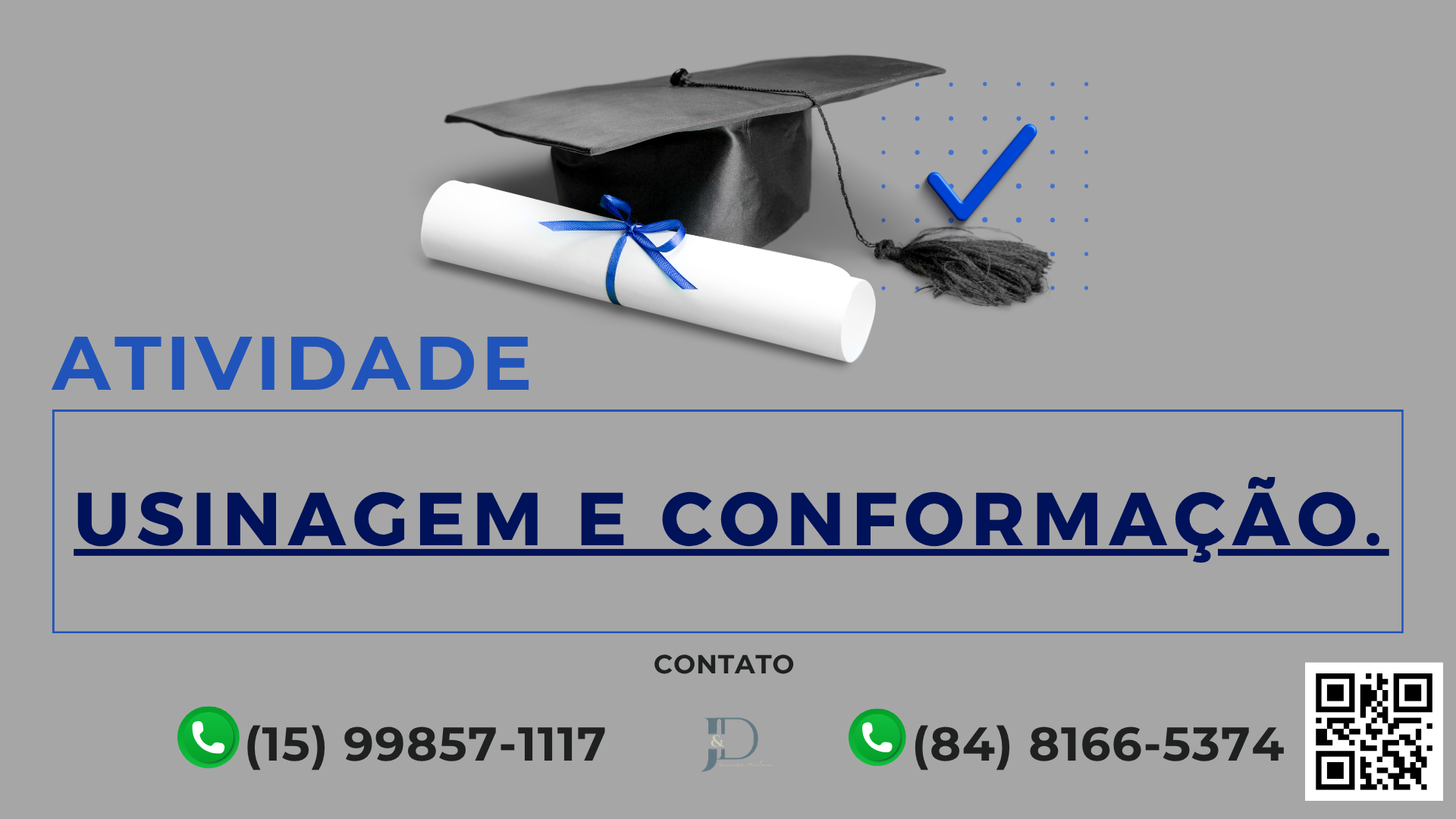 ATIVIDADE 1 – MIND – USINAGEM E CONFORMAÇÃO – 54/2025