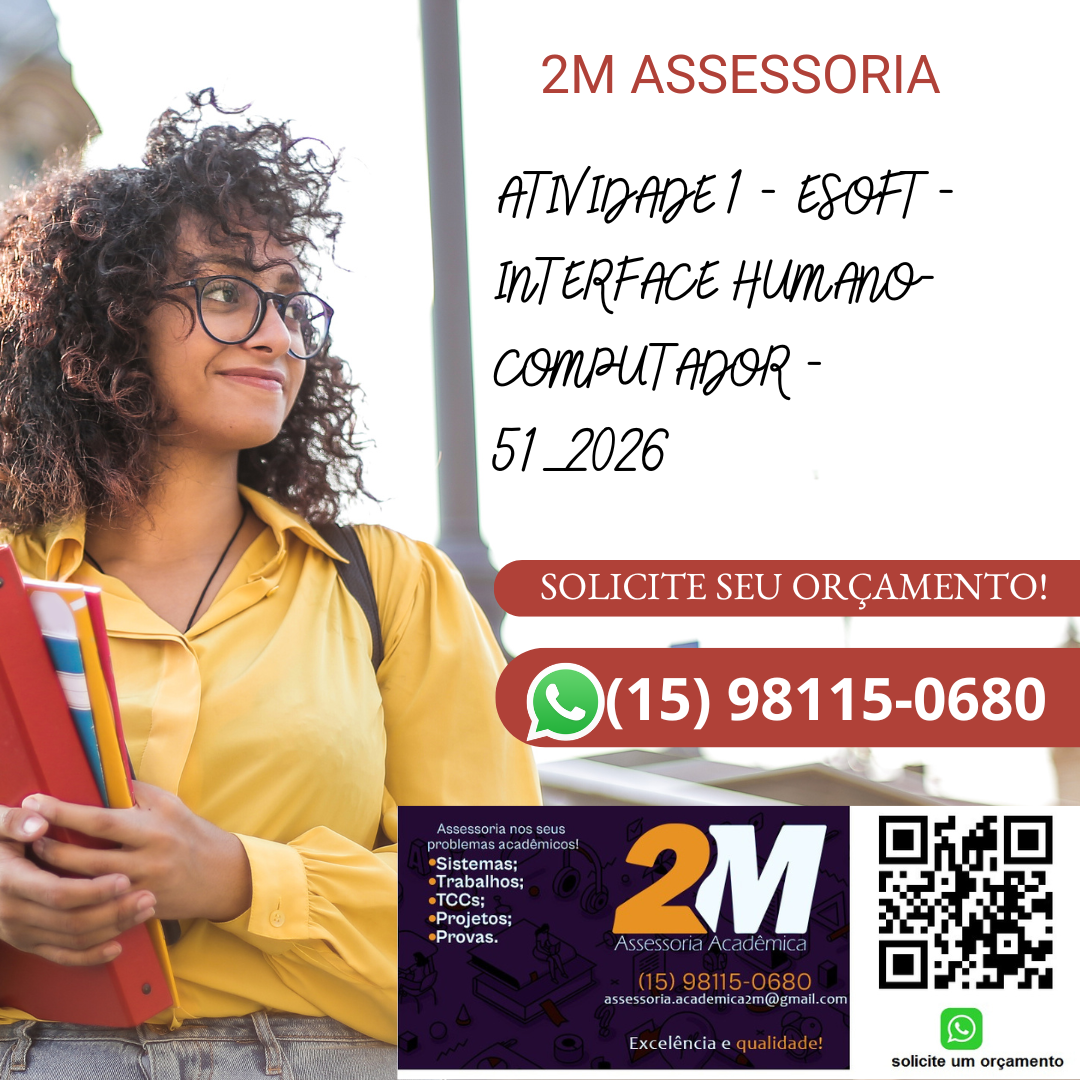 Crie e envie um protótipo, na ferramenta que desejar, de uma das telas desse sistema, tire um print e anexe no template disponibilizado para a Atividade de Estudo 01;