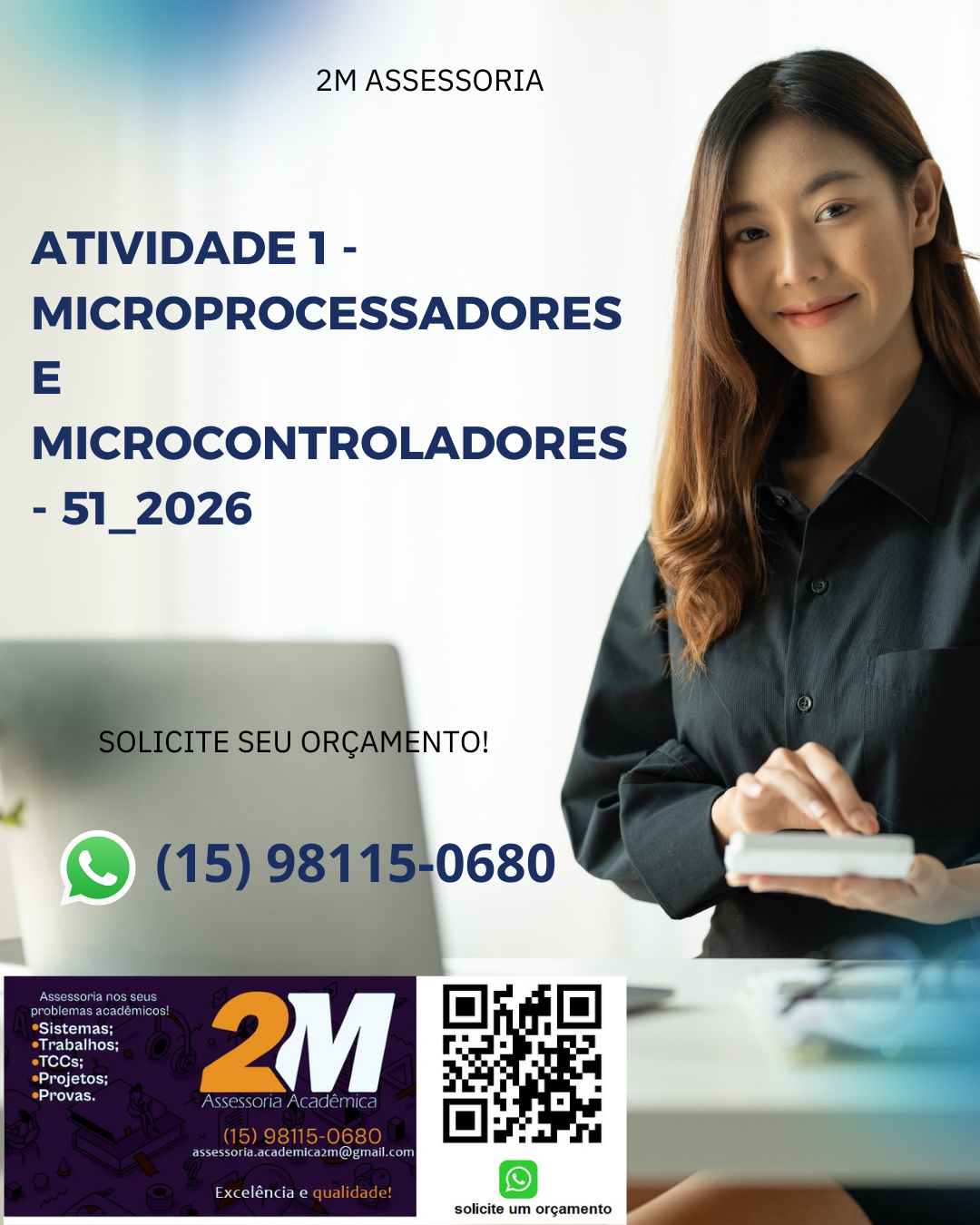 Para avaliar corretamente o uso de cada uma das tecnologias, informe as principais diferenças entre um microcontrolador e um microprocessador.
