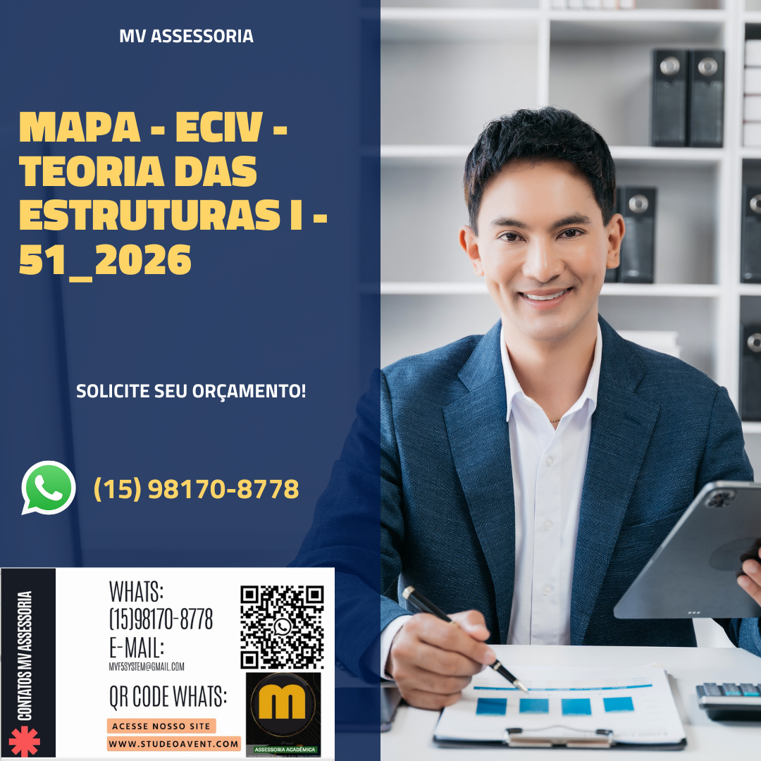 a) Qual o grau de estaticidade da estrutura apresentada? Classifique-a entre hipostática, isostática e hiperestática.