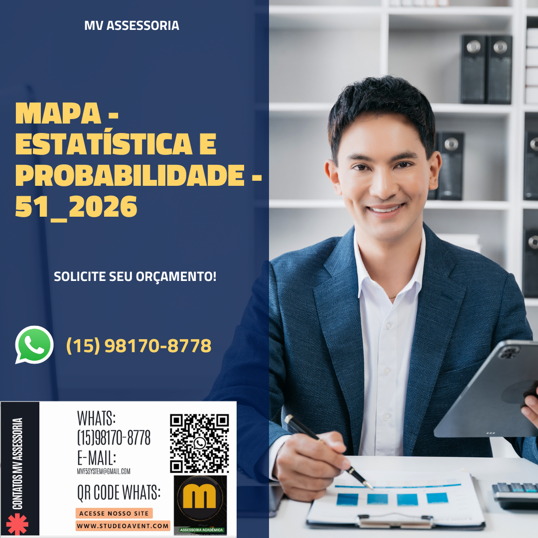 MAPA – ESTATÍSTICA E PROBABILIDADE – 51_2026