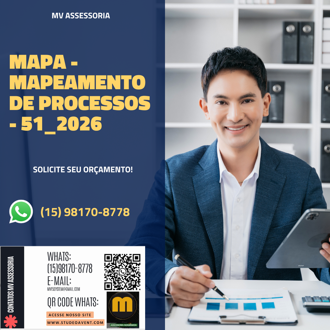 MAPA – MAPEAMENTO DE PROCESSOS – 51_2026
