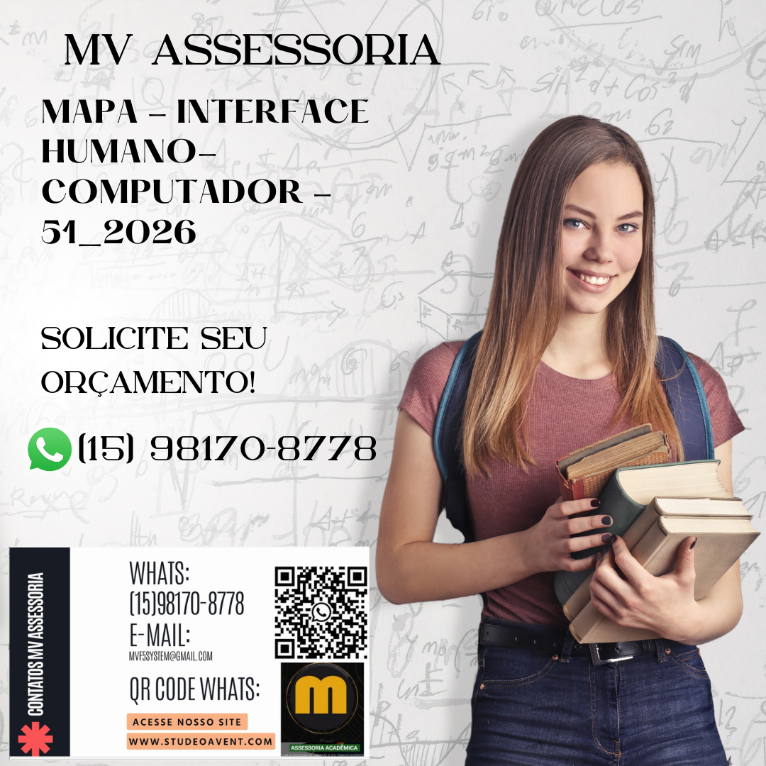 Com base no cenário apresentado, desenvolva um protótipo com layout responsivo, simulando uma tela real do sistema voltada para dispositivos como Tablet ou iPad.