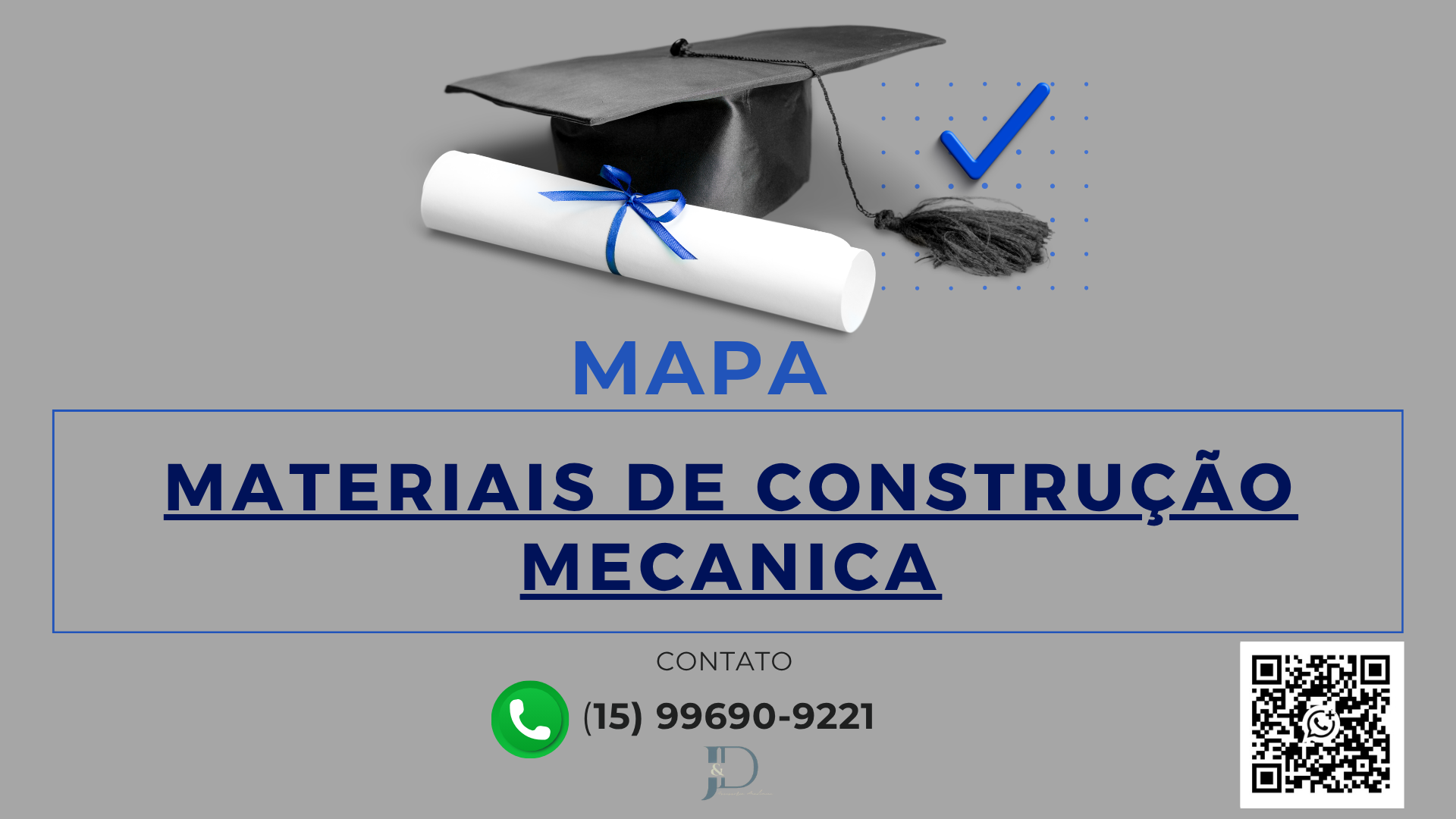 MAPA – MATERIAIS DE CONSTRUÇÃO MECÂNICA – 52_2026