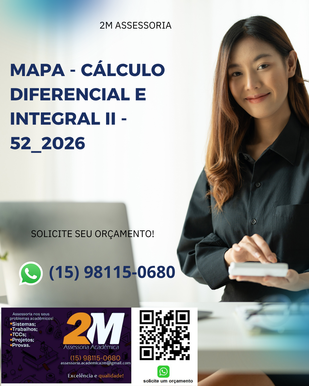 b) Resolva a integral e determine a massa total aproximada, em kg, de efluente armazenada no tanque.