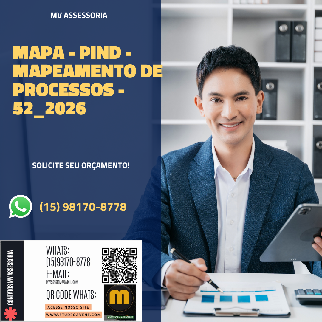 MAPA – PIND – MAPEAMENTO DE PROCESSOS – 52_2026