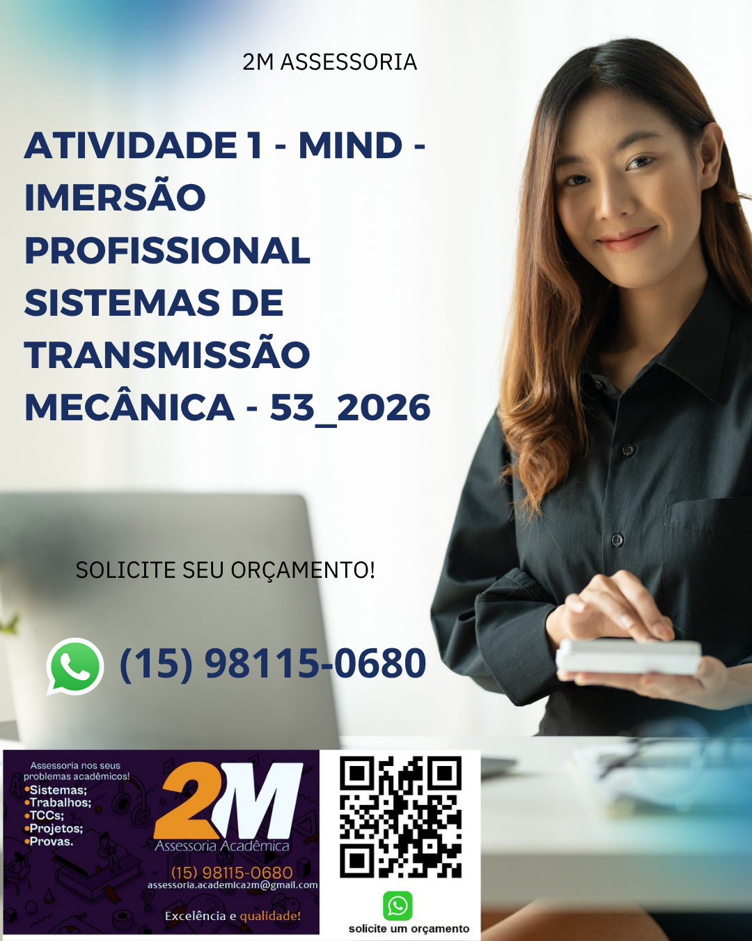 Calcule a RPM da polia movida do moedor.